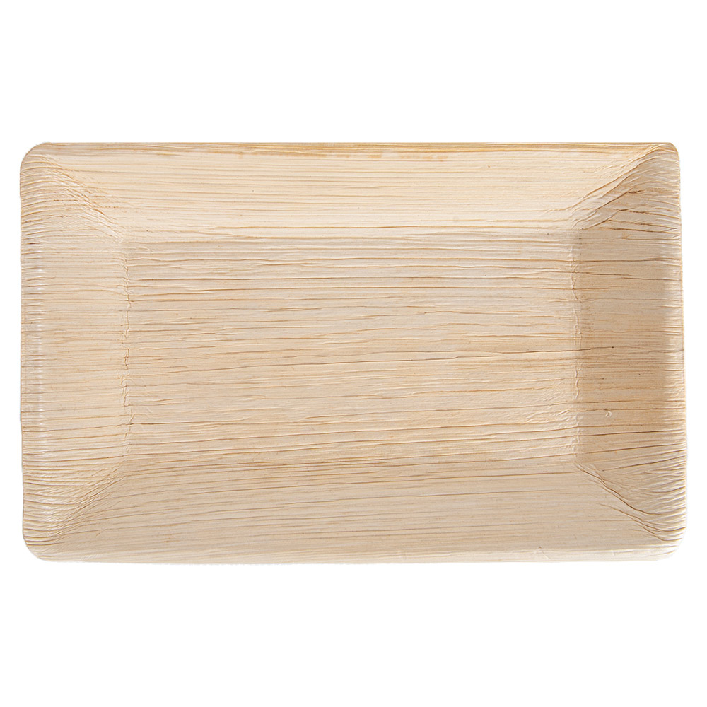 232.44-PIATTI 'ARECA' 20x13,5x2,5 CM NATURALE ARECA (25 u.)