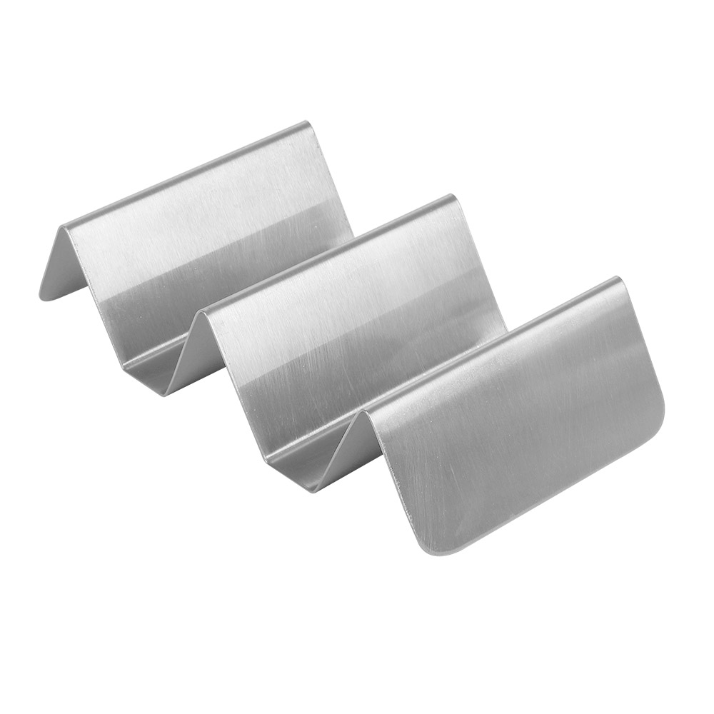 258.13-SPAZIATORE PER 2/3 TACOS 'ARTINOX' 16,5x8x3,5 CM ARGENTO ACCIAIO INOX (1 u.)