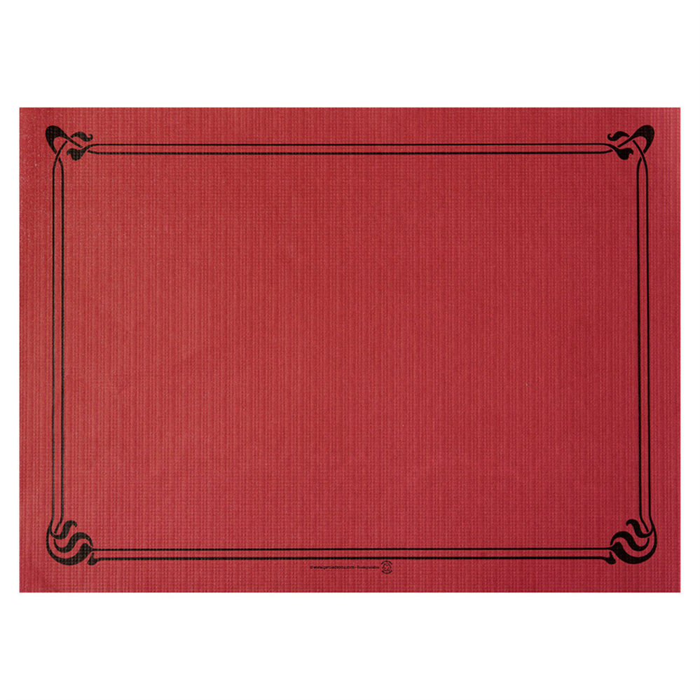 108.02-TOVAGLIETTE 48 G/M2 31x43 CM BORDEAUX CELLULOSA (500 u.)