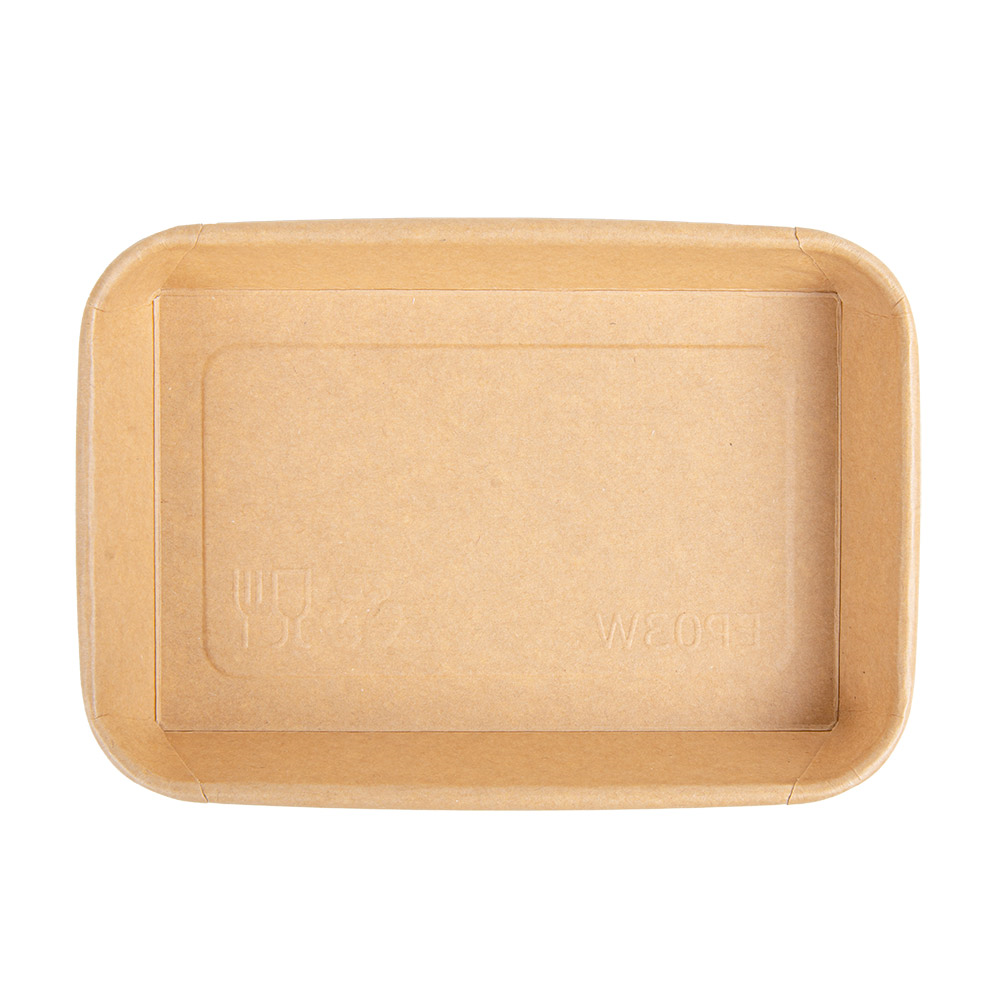 268.86-RECIPIENTI PER "SUSHI" 20PE + 280 +16PE G/M2 16,5x11,5x2,4 CM NATURALE KRAFT (50 u.)