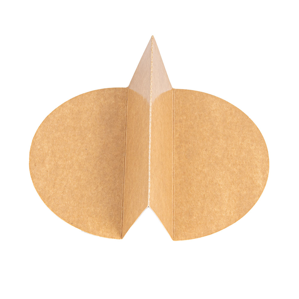 269.09-SEPARATORE INSALATIERA COD. 212.98 300 + 18 PE G/M2 Ø22,3/14x4,8 CM NATURALE KRAFT (100 u.)