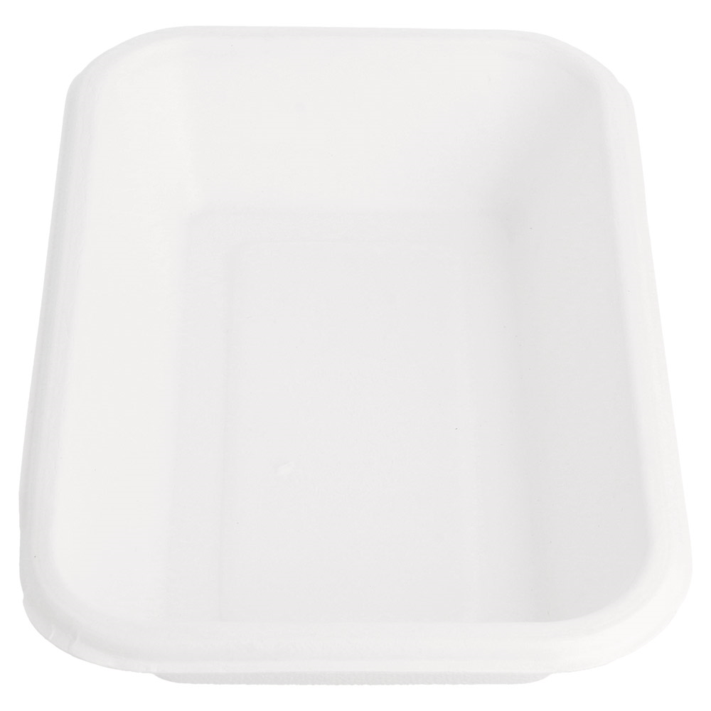 221.37-VASSOI 'BIONIC' 425 ML 18x12x3,5 CM BIANCO BAGASSA (50 u.)