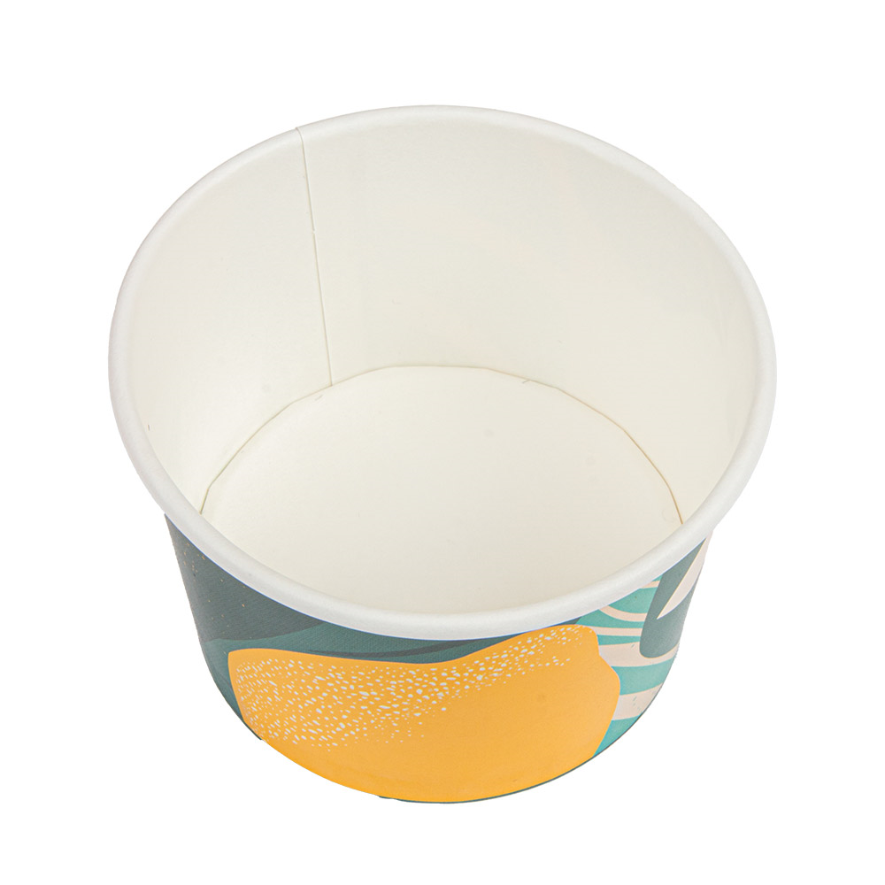 269.77-COPPETTE GELATI AMALFI 120 ML 210 + 18 PE G/M2 Ø7,7x4,7 CM BIANCO CARTONE (50 u.)