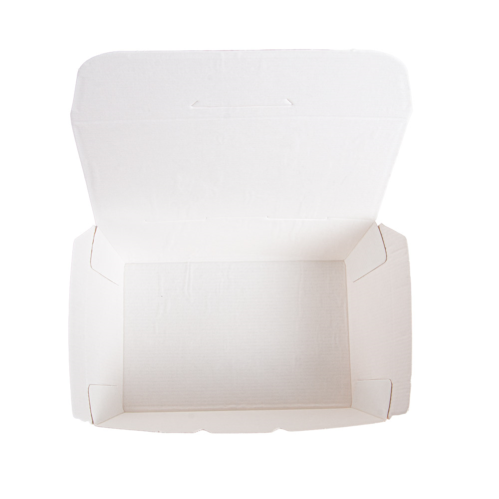 235.12-SCATOLE "LUNCH BOX" COPPERCHIO 'THEPACK' 500 ML (16 oz) 14x9,7x5 CM NATURALE CARTONE NANO-MICRO (60 u.)