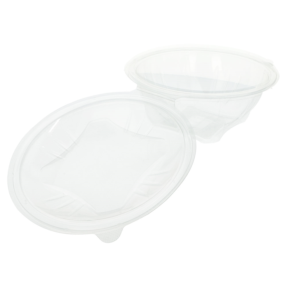 194.12-INSALATIERA CON COPERCHIO 1 L Ø 16,1x10,7 CM TRASPARENTE RPET (100 u.)