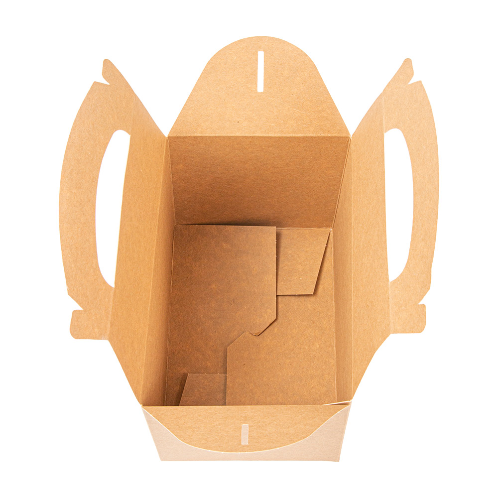 233.51-SCATOLE MENU BAMBINI 250 G/M2 15,50x10,50x17,50 CM NATURALE KRAFT (50 u.)