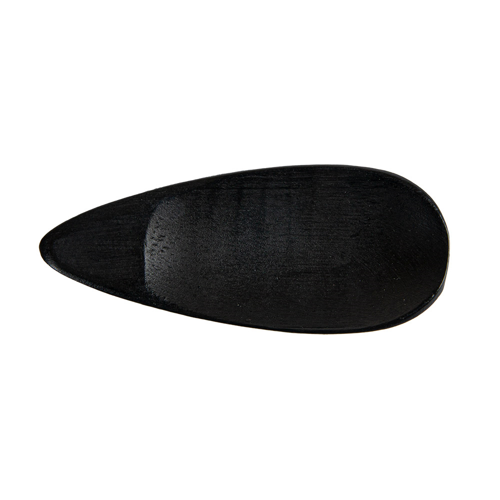278.30-MINI PIATTI OVALI 'BAMBOO' 10x4x0,8 CM NERO BAMBÙ (12 u.)