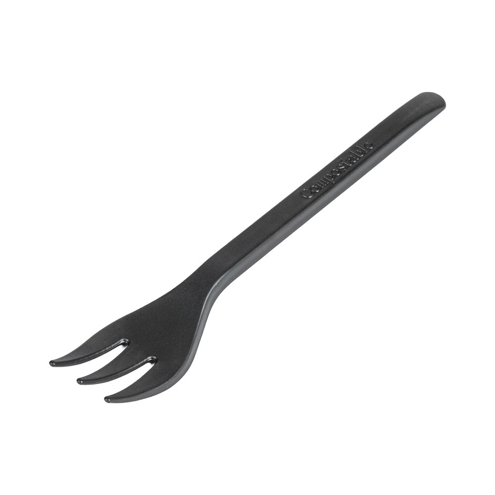 276.78-MINI FORCHETTE 10 CM NERO CPLA (100 u.)