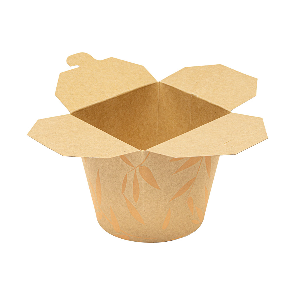 281.41-RICIPIENTI MULTIUSO PER MICROONDE 'FEEL GREEN' 780 ML 280 +18 PE G/M2 Ø9,3x9,8 CM MARRONE CARTONE (50 u.)