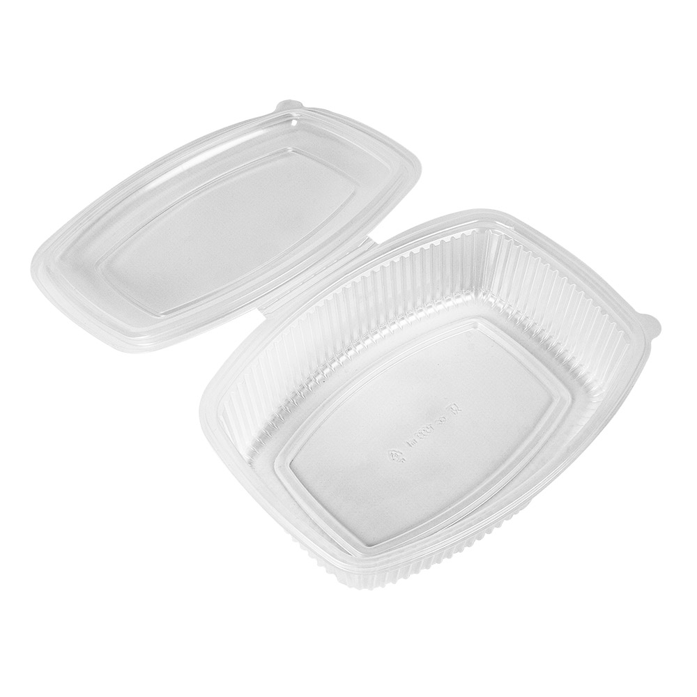262.60-RECIPIENTI CON COPERCHIO 1500 ML 23,3x17,8x6,3 CM TRASPARENTE PP (50 u.)