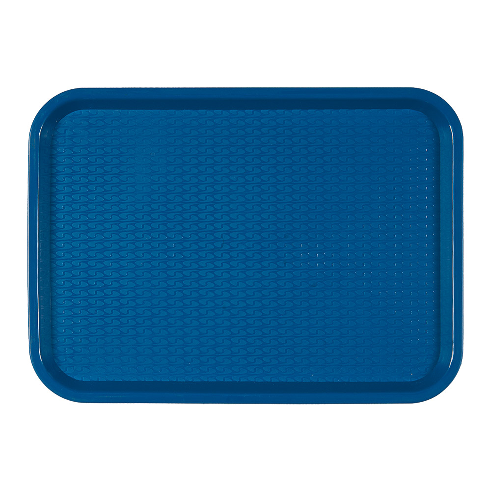 132.02-VASSOIO FAST FOOD 27,5x35,5x2 CM BLU PP