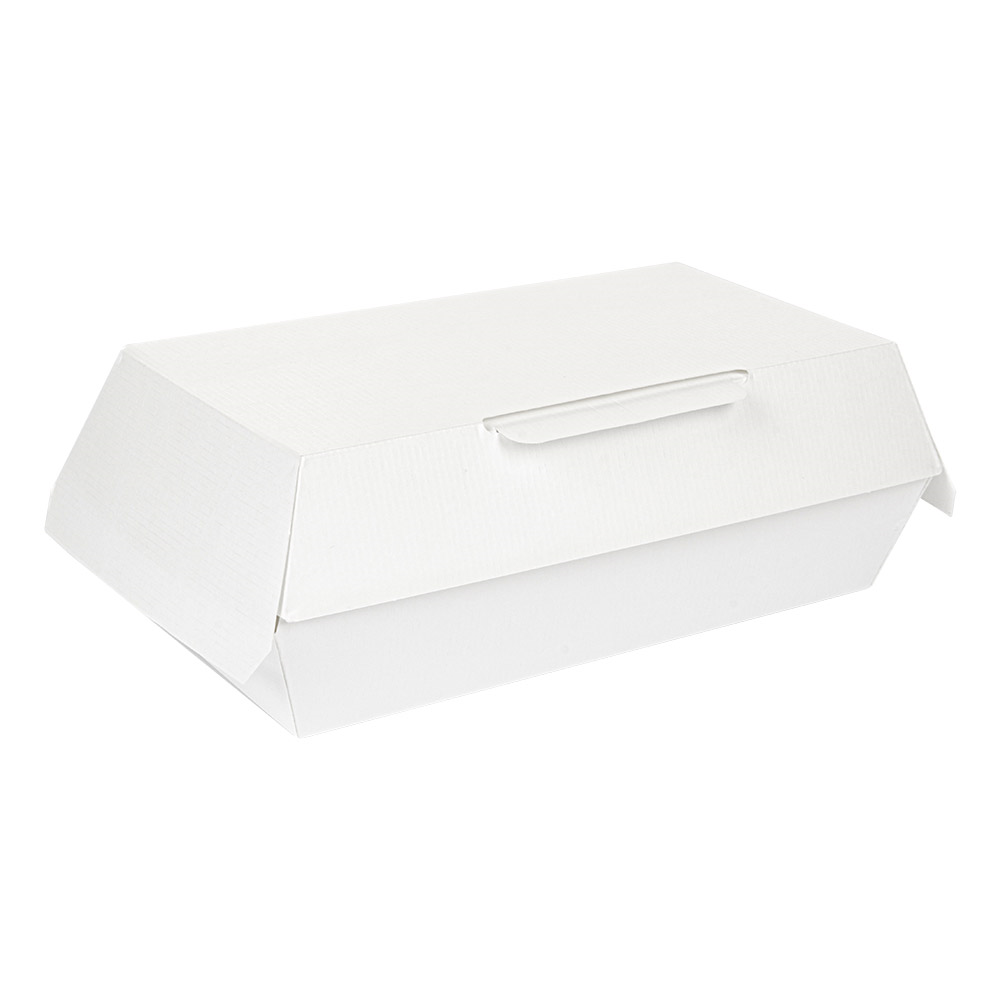 235.04-SCATOLE "LUNCH BOX" THEPACK 19,5x11,5x6,5 CM BIANCO CARTONE NANO-MICRO (50 u.)