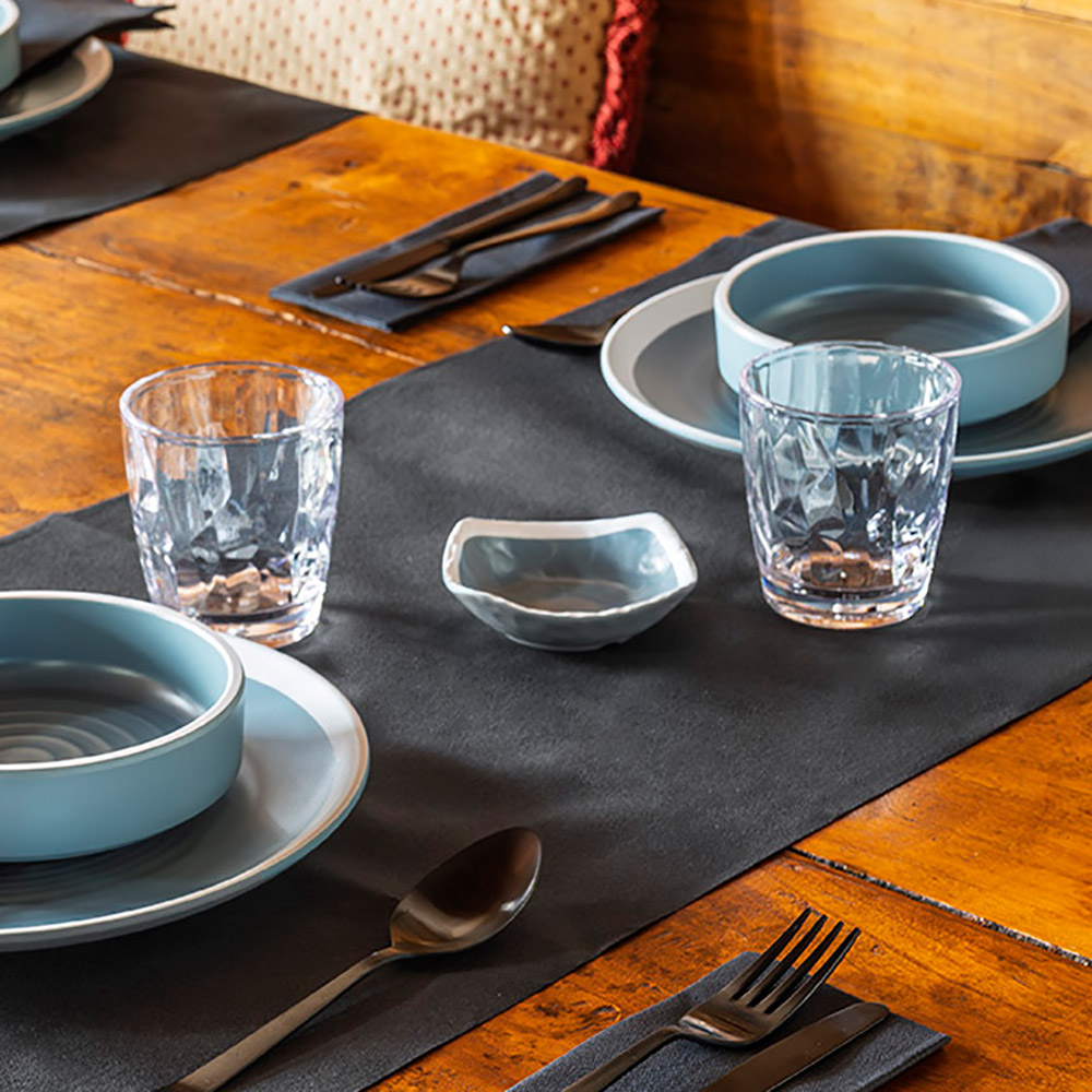 279.35-RECIPIENTI ASAMI WARE 9,7x9,7x2,8 CM BLU MELAMINA (1 u.)