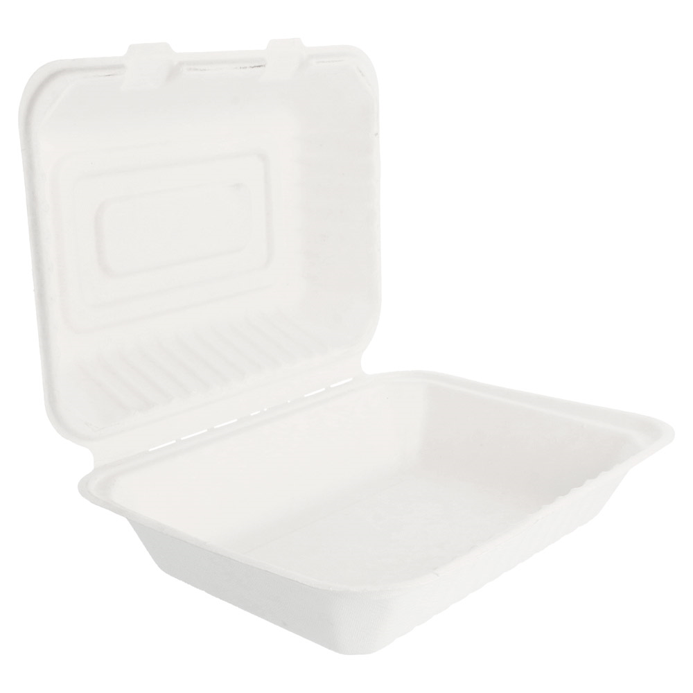212.83-CONTENITORI 'BIONIC' 1 L 16,5x22,5x6,4 CM BIANCO BAGASSA (50 u.)
