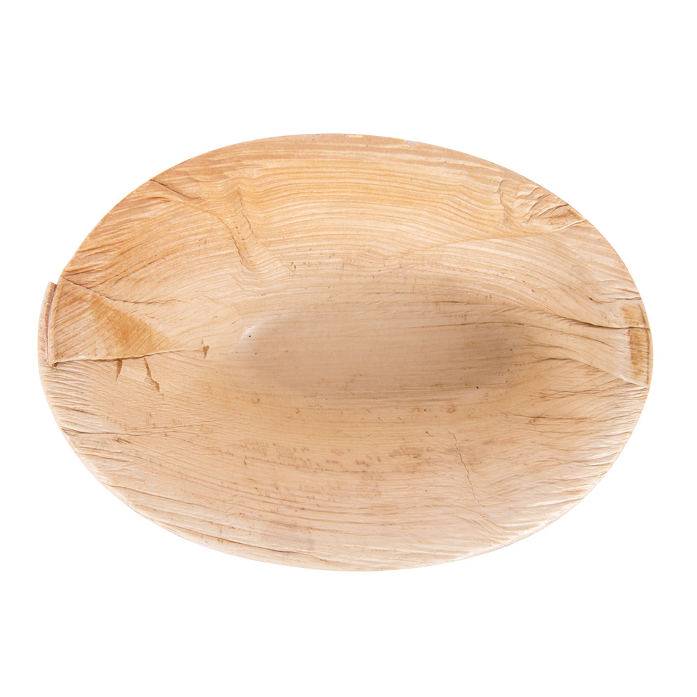 250.46-CIOTOLE OVALE CURVA 'ARECA' 110 ML 12x8,6x5 CM NATURALE ARECA (25 u.)