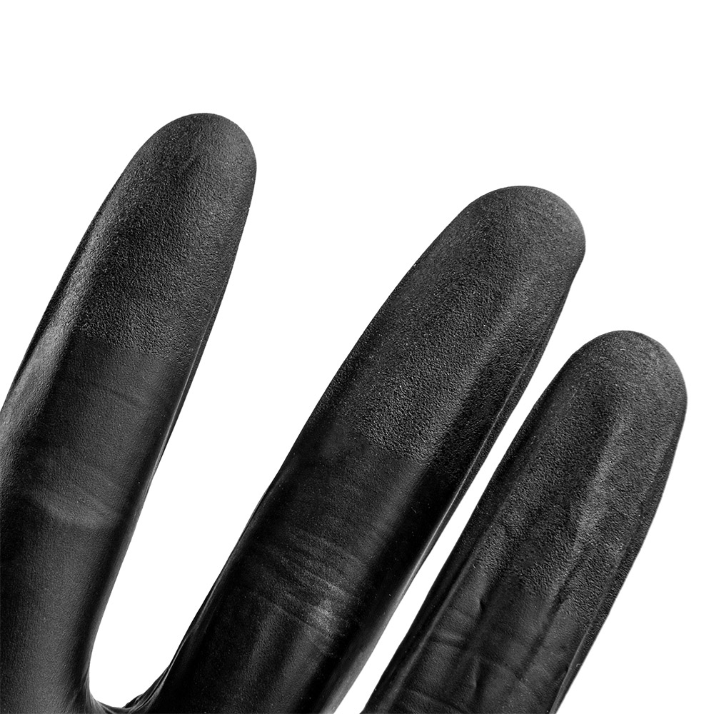 225.45-GUANTI SIZE: M NERO NITRILE (100 u.)