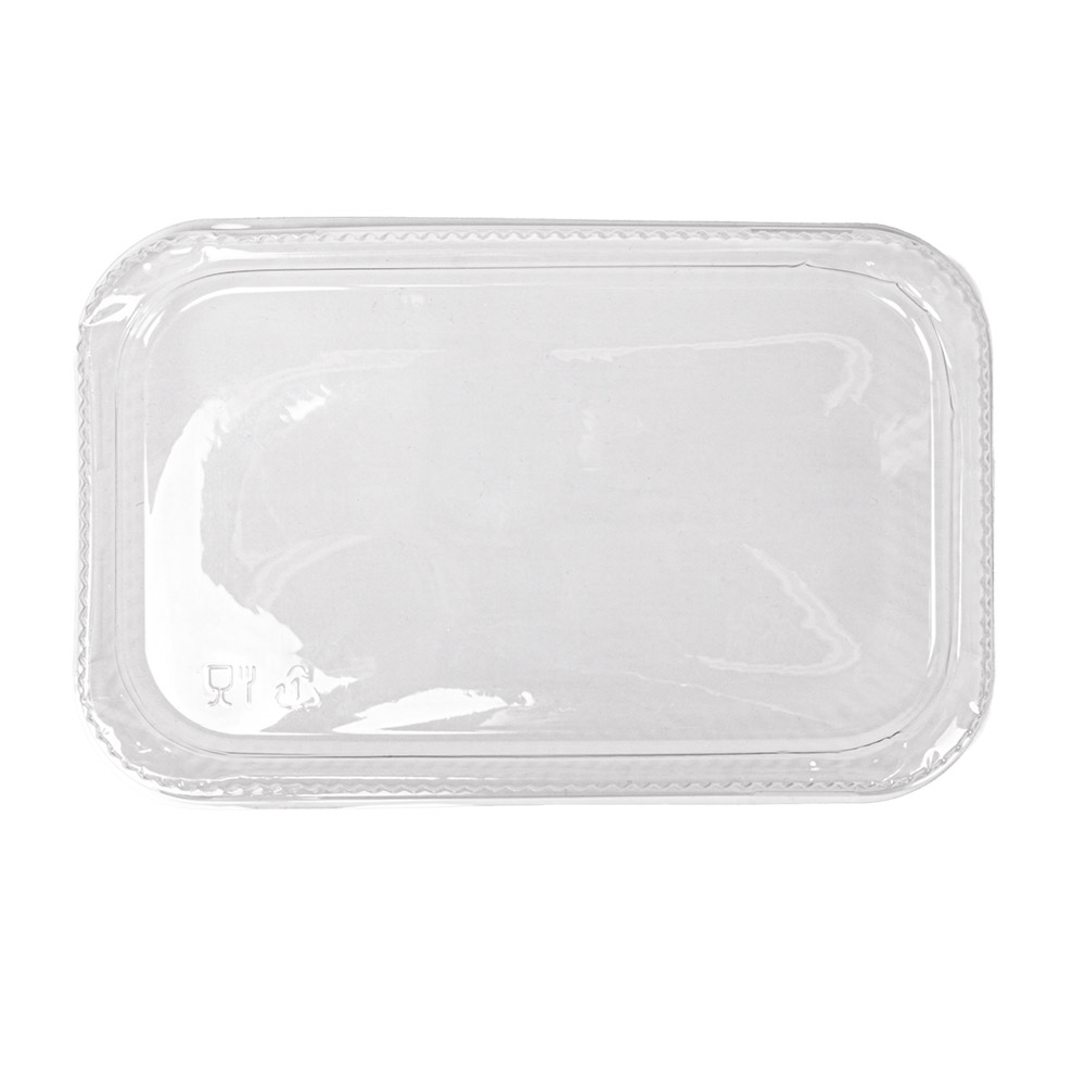 267.91-COPERCHIO PER CODICI 267.84 23,9x15,1x2,5CM TRASPARENTE RPET (50 u.)