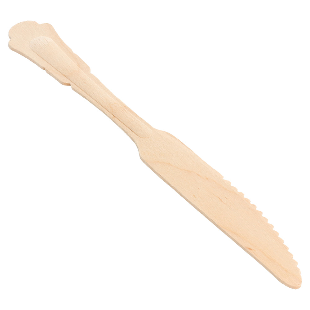 189.43-COLTELLI 'WOOD' CLASSIC 20,4 CM NATURALE LEGNO (100 u.)