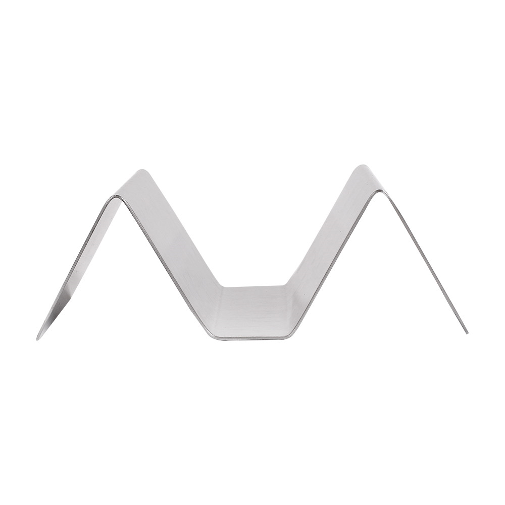 258.12-SPAZIATORE PER 1/2 TACOS 'ARTINOX' 10x8x3,5 CM ARGENTO ACCIAIO INOX (1 u.)