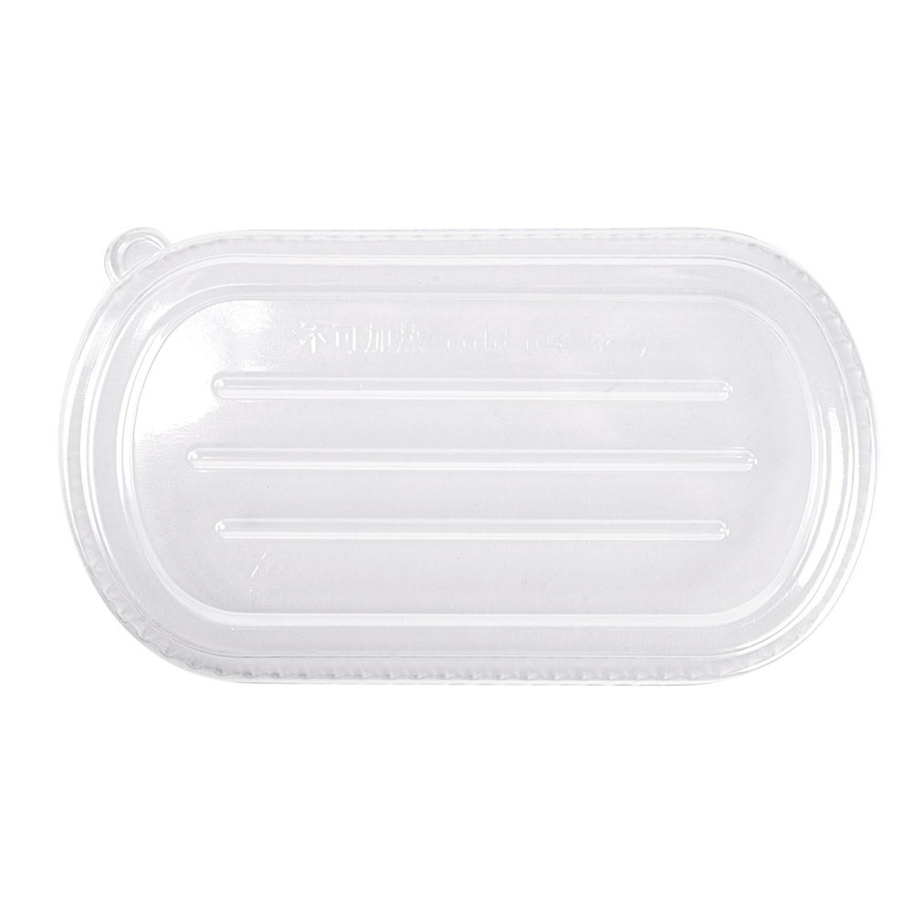320.57-COPERCHI PER CODICI 320.52/53 850 ML 23,6x13,5x1,3 CM TRASPARENTE PET (50 u.)