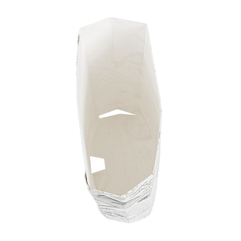 234.41-SCATOLINE PER FRITTI 'THEPACK' TIMES 190 G 14,5x9,5x18 CM BIANCO CARTONE NANO-MICRO (200 u.)