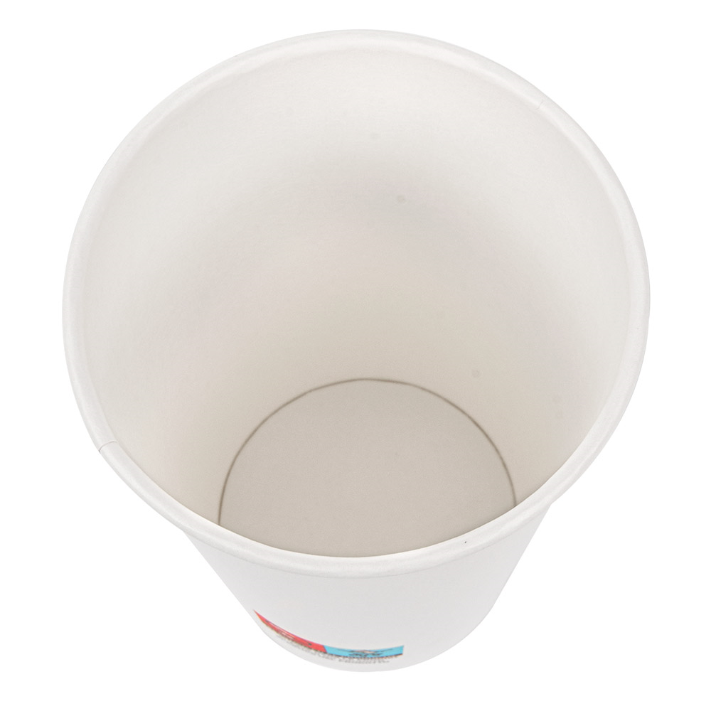 228.98-BICCHIERI BEVANDE CALDE 1 PARETE 480 ML - 16 oz 300 + 18 PE G/M2 Ø9/6x13,2 CM BIANCO CARTONE (50 u.)