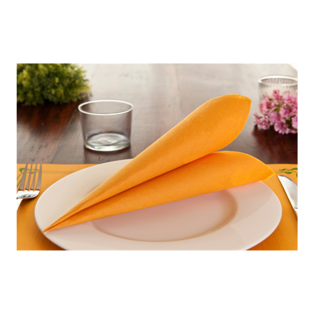 132.29-TOVAGLIETTE 48 G/M2 31x43 CM ARANCIO CHIARO CELLULOSA (500 u.)