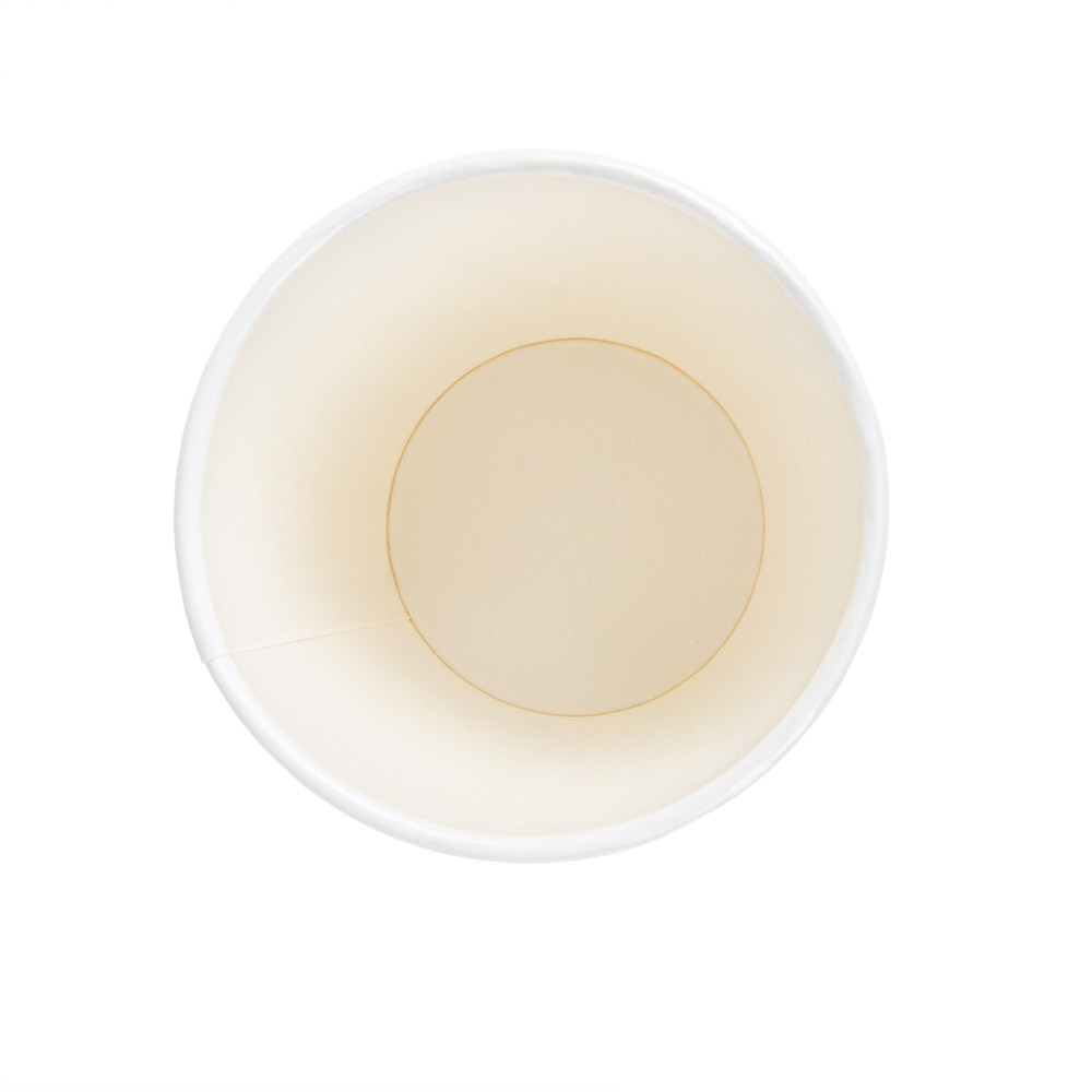 271.09-BICCHIERI BEVANDE FREDDE E CALDE 1 PARETE 'COMPOSTABLE GRASS' 240 ML - 8 oz 280 G/M2 Ø8/5,6x9,2 CM BIANCO CARTONE (50 u.)