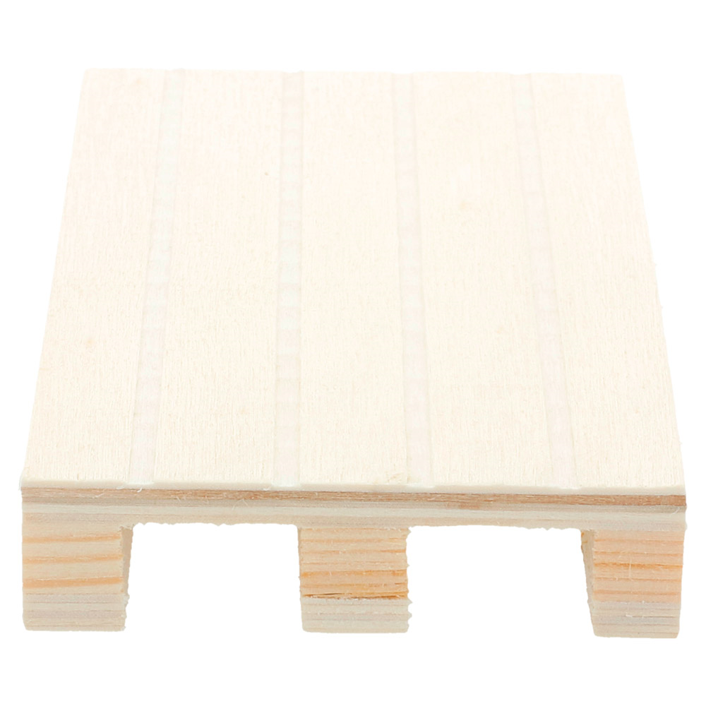 207.02-MINI PALLET 'WOOD' 13x8x2 CM NATURALE LEGNO