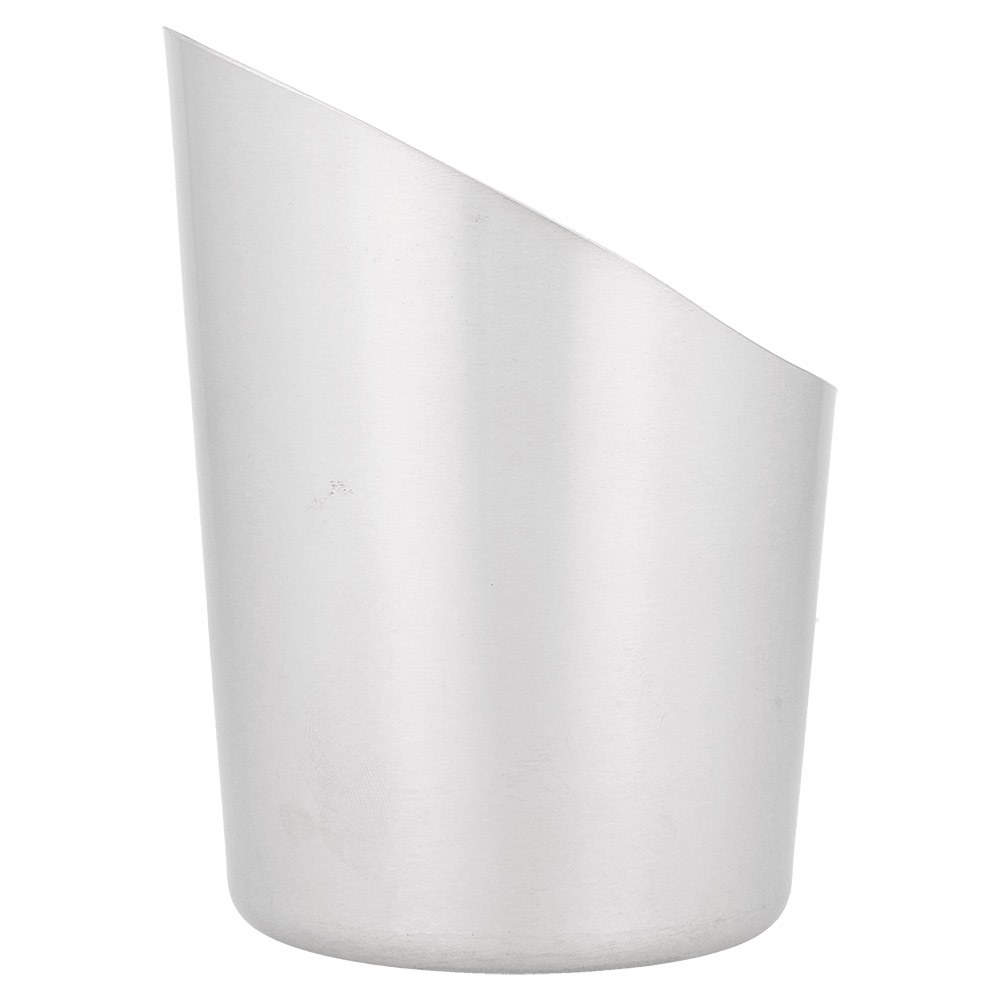 191.67-TERRINA FRITTI TRONCATO, LISCI 'ARTINOX' Ø 8,5x8,5 CM ARGENTO ACCIAIO INOX (1 u.)