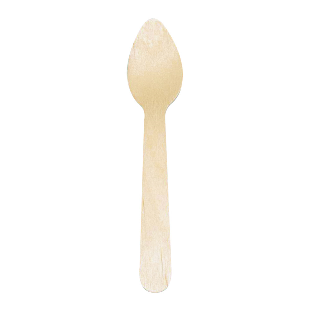 228.24-CUCCHIAINI DA CAFFÉ WOOD 11 CM NATURALE LEGNO (100 u.)