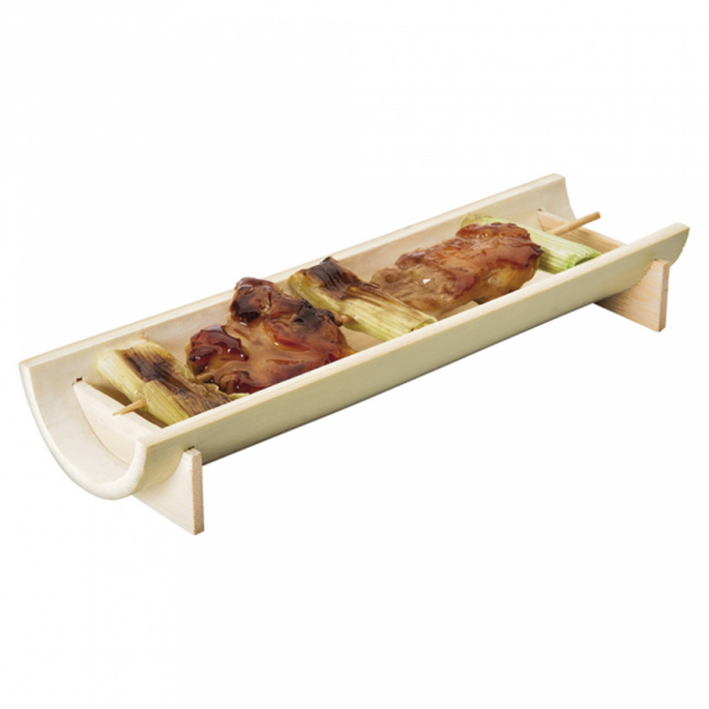 191.84-MEZZO "KOBE" 'BAMBOO' Ø 6x20x3 CM NATURALE BAMBÙ (10 u.)