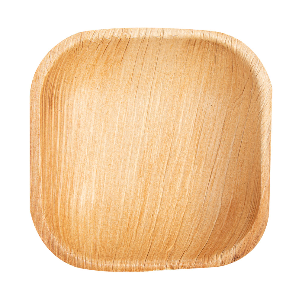 224.60-PIATTI QUADRATE 'ARECA' 10x10x2,5 CM NATURALE ARECA (25 u.)