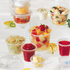 130.06-TERRINA PICCOLA PER MICROONDE 30 ML Ø4,5x3,3 CM TRASPARENTE PP (125 u.)