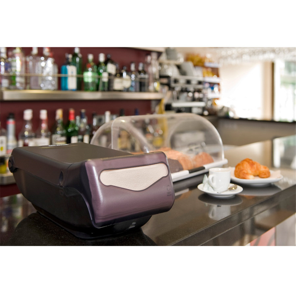 101.76-TOVAGLIOLI MASTER SERVIS ECOLABEL 1 VELO 'FEEL GREEN'  23 G/M2 33x33 CM NATURALE TISSUE RICICLATO (100 u.)