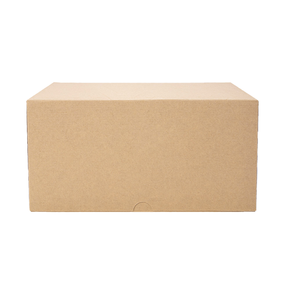 253.51-SCATOLE PER PASTICCERIA SENZA FINESTRA 'THEPACK'  24x24x12 CM NATURALE CARTONE NANO-MICRO (50 u.)