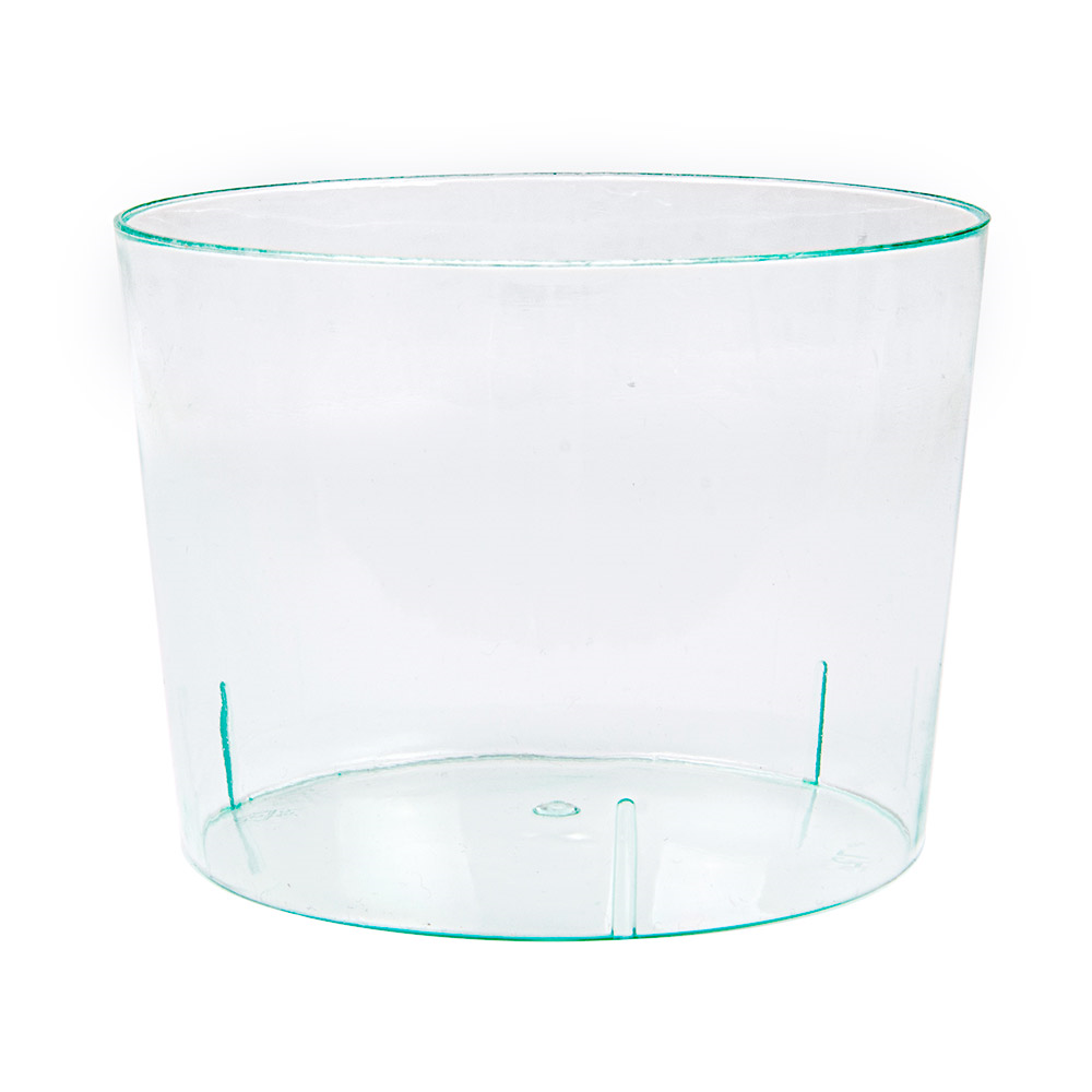 140.53-CONTENITORI APERITIVO MINI  180 ML Ø 7,5x5,8 CM VERDE ACQUA PS (20 u.)