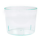 140.53-CONTENITORI APERITIVO MINI  180 ML Ø 7,5x5,8 CM VERDE ACQUA PS (20 u.)