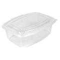 262.61-RECIPIENTI CON COPERCHIO 2000 ML 23,3x17,8x7,9 CM TRASPARENTE PP (50 u.)