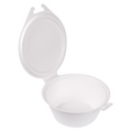 254.16-CONTENITORES CON COPERCHIO BIONIC 600 ML 18x13,5x5 CM BIANCO BAGASSA (50 u.)