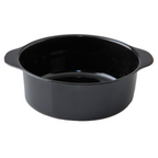 158.58-CONTENITORI APERITIVOS CILINDRO  52 ML 7,6x6,5x2,4 CM NERO PS (50 u.)