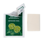 110.90-100 SALVIETTE RINFRESCANTE CITRON 45 G/M2 6x8 CM. BIANCO CELLULOSA