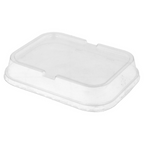 214.96-COPERCHI PER CODICI 214.72/84   14,2x10,5x2,3 CM TRASPARENTE PET (100 u.)