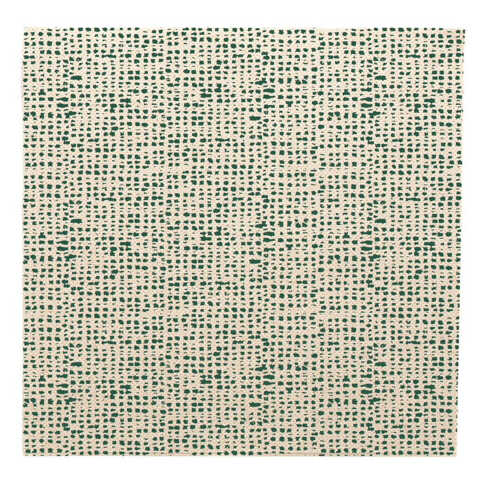 260.10-TOVAGLIOLI ECOLABEL P. 1/4 'DOUBLE POINT' DAKAR 19 G/M2 40x40 CM NATURALE TISSUE RICICLATO (50 u.)
