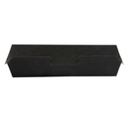 252.13-VASCHETTE "HOT DOG" 'THEPACK'  23,2x9x6,3 CM NERO CARTONE NANO-MICRO (50 u.)