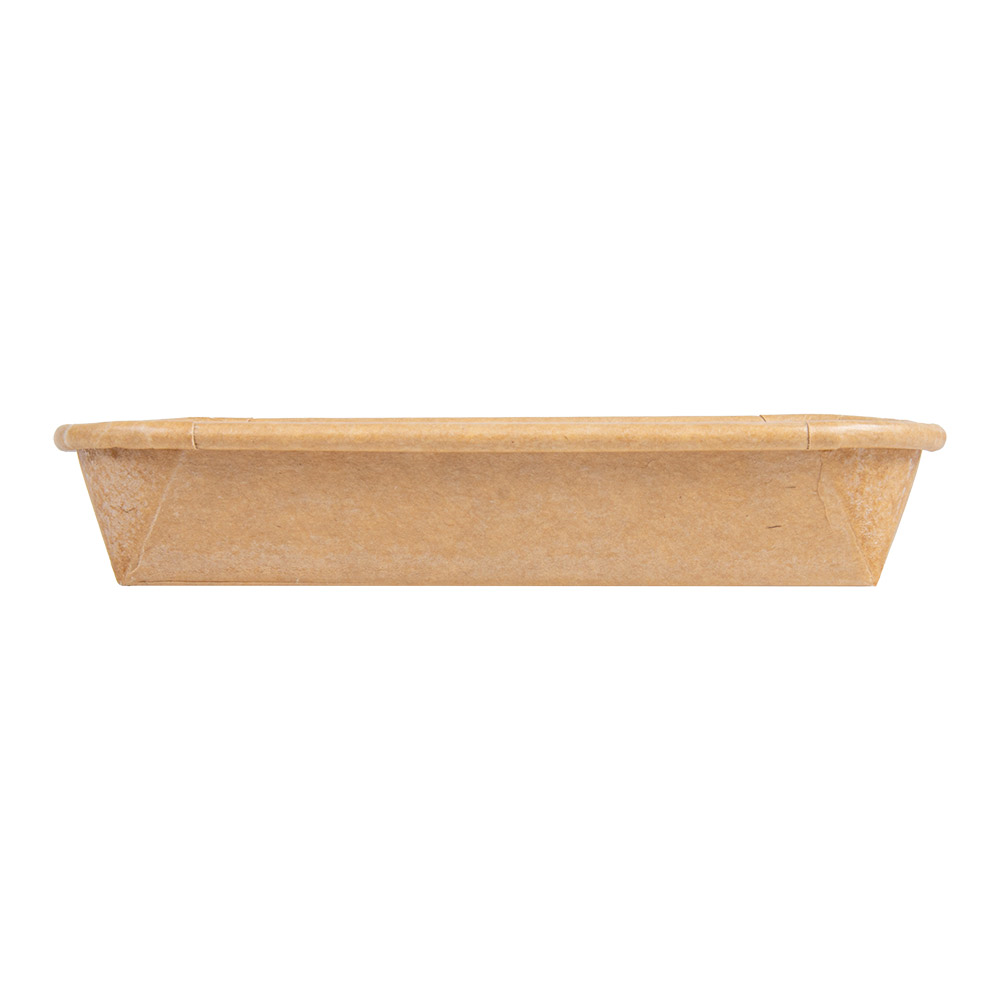 268.80-RECIPIENTI PER "SUSHI"  20PE + 280 +16PE G/M2 14x8x2,4 CM NATURALE KRAFT (50 u.)