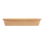 268.80-RECIPIENTI PER "SUSHI"  20PE + 280 +16PE G/M2 14x8x2,4 CM NATURALE KRAFT (50 u.)
