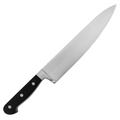 448.60-COLTELLO SABATIER, MANICO ABS   26 CM ARGENTO ACCIAIO INOX