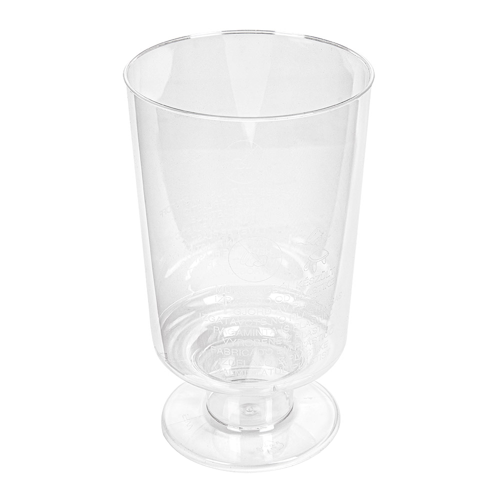 154.28-COPPA INIETTATA "JEREZ " 95 ML Ø 4,8x8,5 CM TRASPARENTE CRISTAL PS (15 u.)