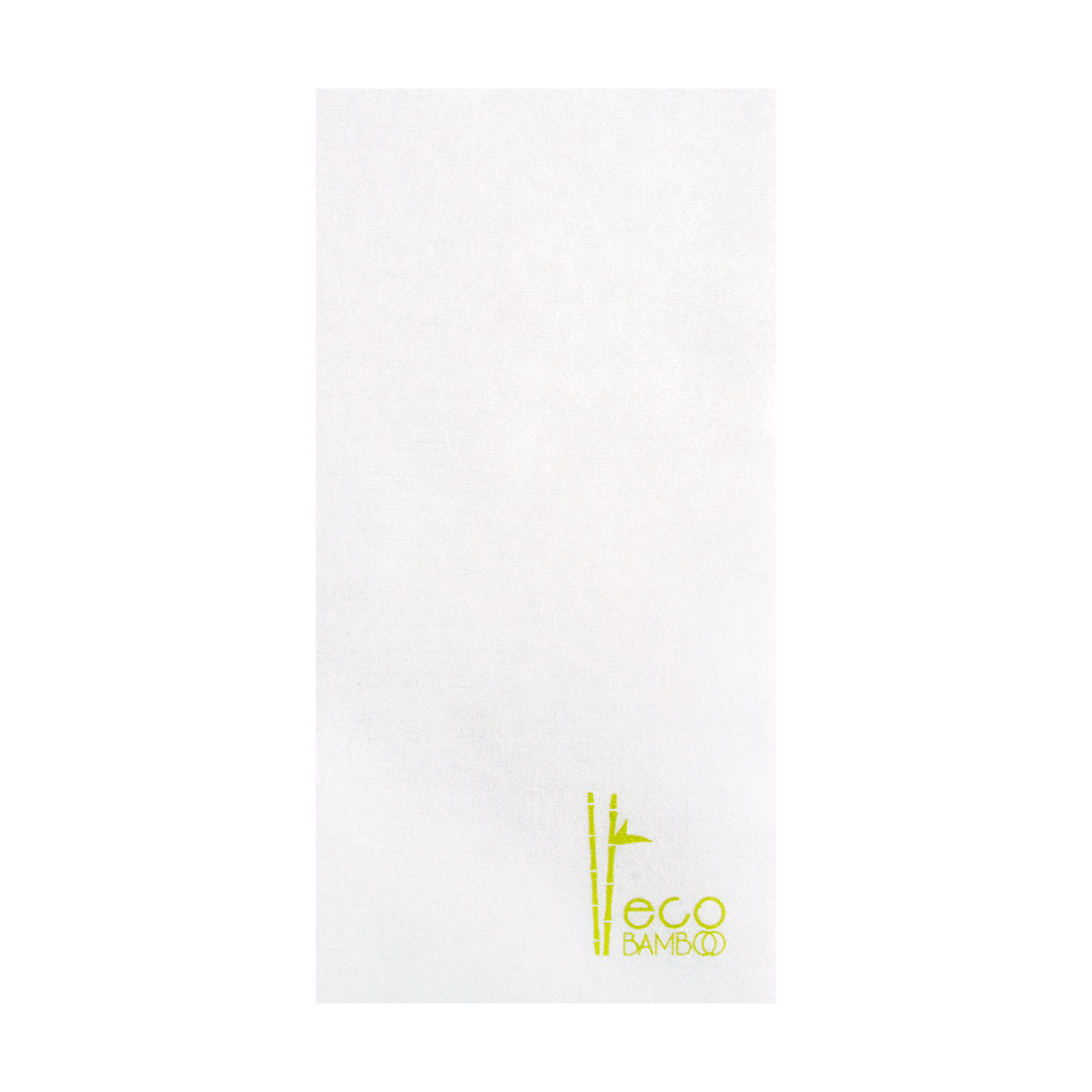 274.85-TOVAGLIOLI PIEGATO 1/8 'LIKE LINEN' ECO-BAMBOO 70 G/M2 40x40 CM BIANCO BAMBÙ (50 u.)